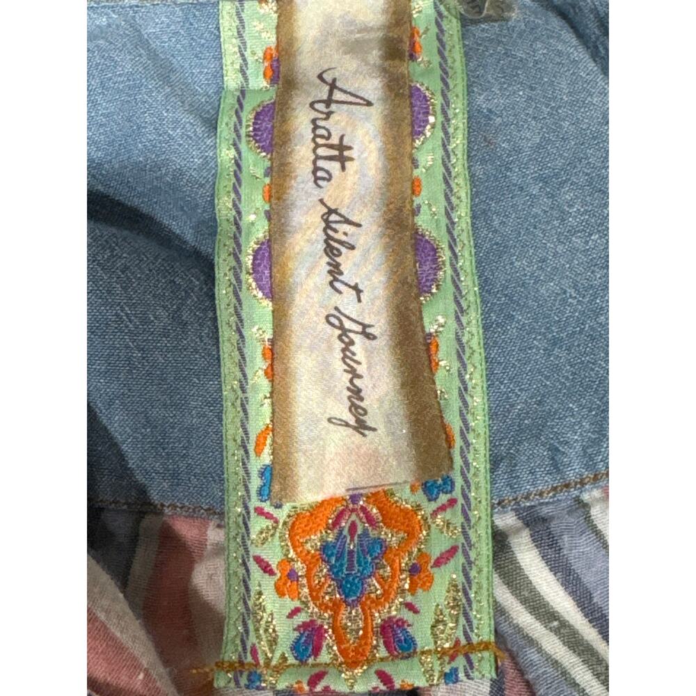 Anthropologie Aratta Silent Journey Texas Shirt, Paisley, Floral, Size Medium - Picture 11 of 14